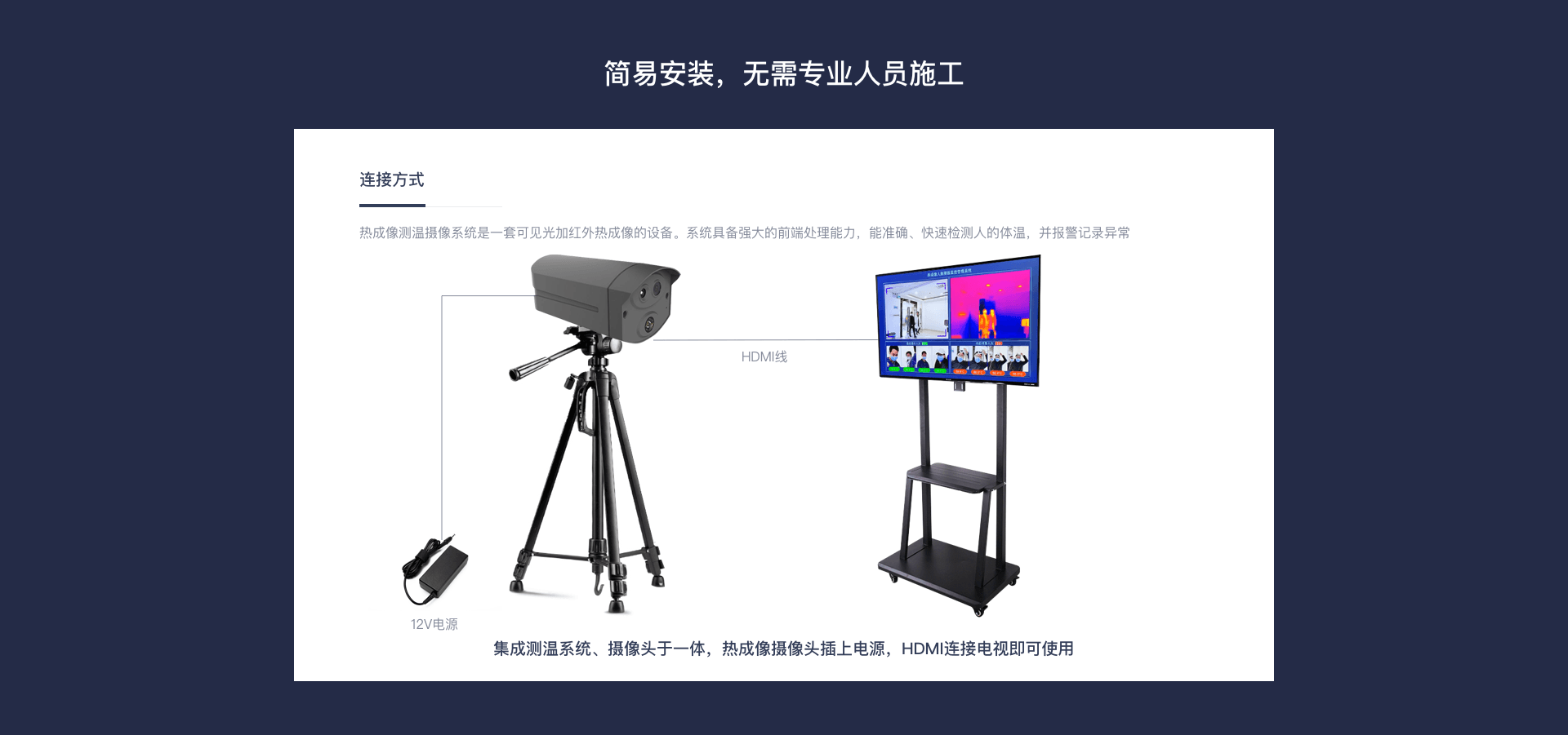 200萬熱成像測溫攝像機